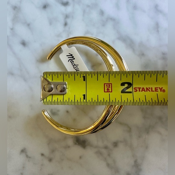 Madewell Vintage Knot Cuff Gold Bracelet *NWT* - Picture 7 of 10